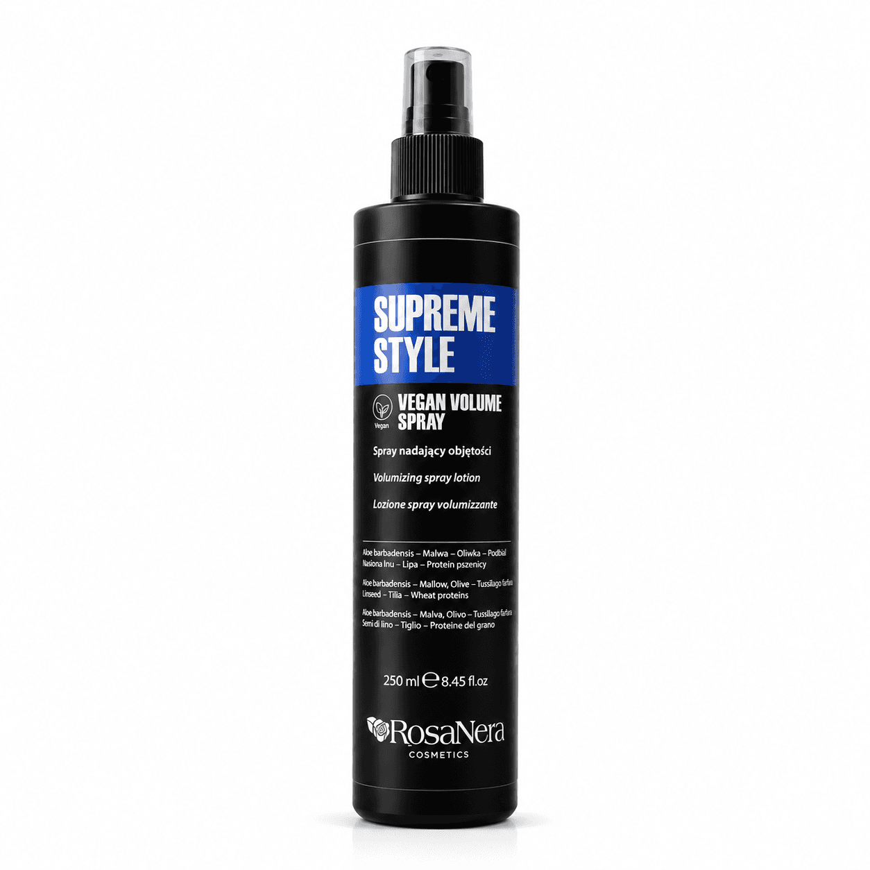 RosaNera SUPREME STYLE Volume Spray Vegan 250ml