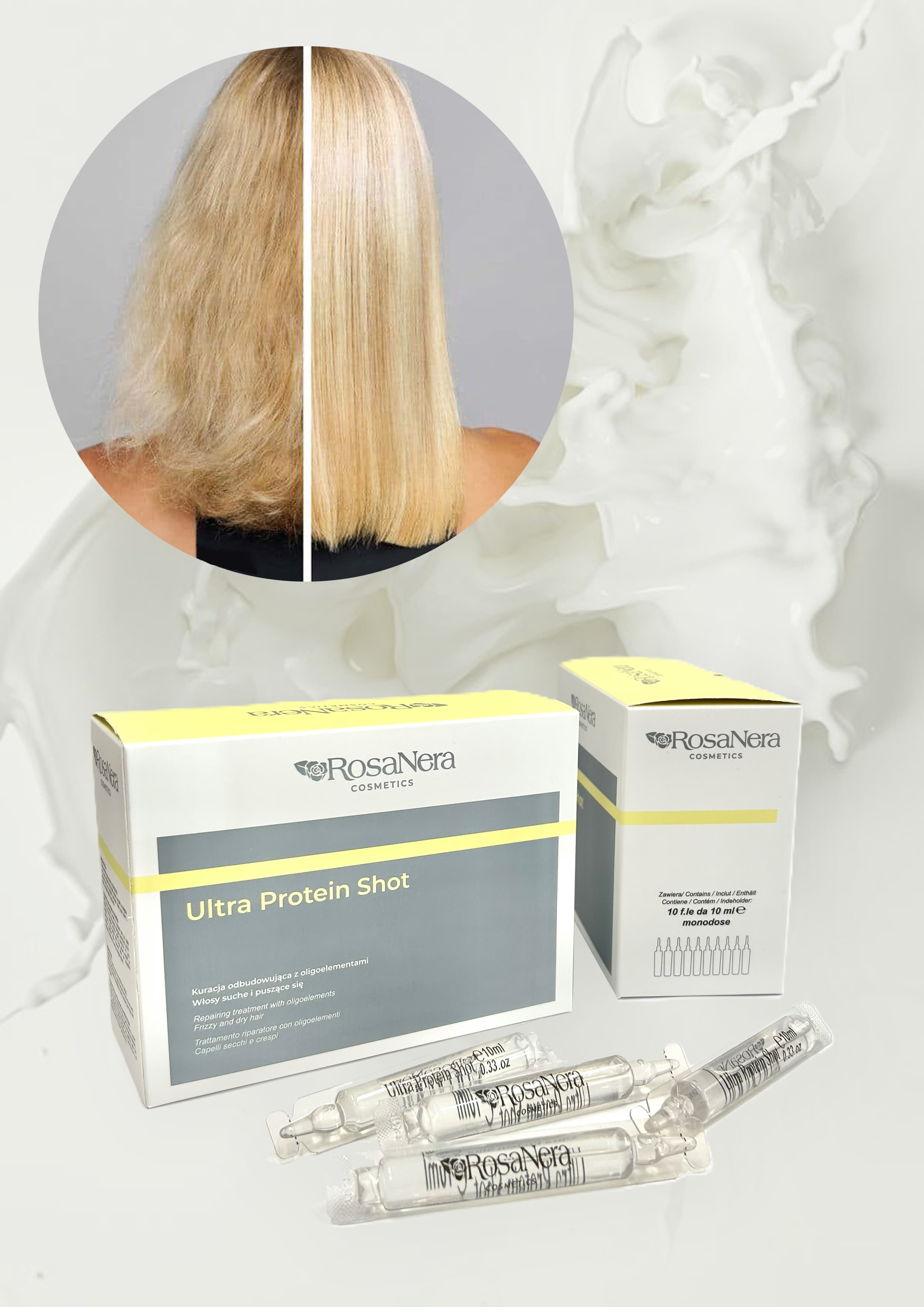 RosaNera Cosmetics Ultra Protein Shot Ampules 10x10ml